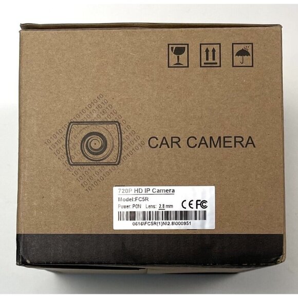 720p HD IP 2.8mm Lens PON Black Bullet Surveillance CAMERA Model FC5R NOB NEW - Picture 5 of 5